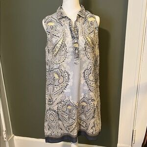 Paisley Sleeveless Dress